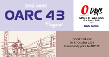 OARC 43 image logo with text for Prague